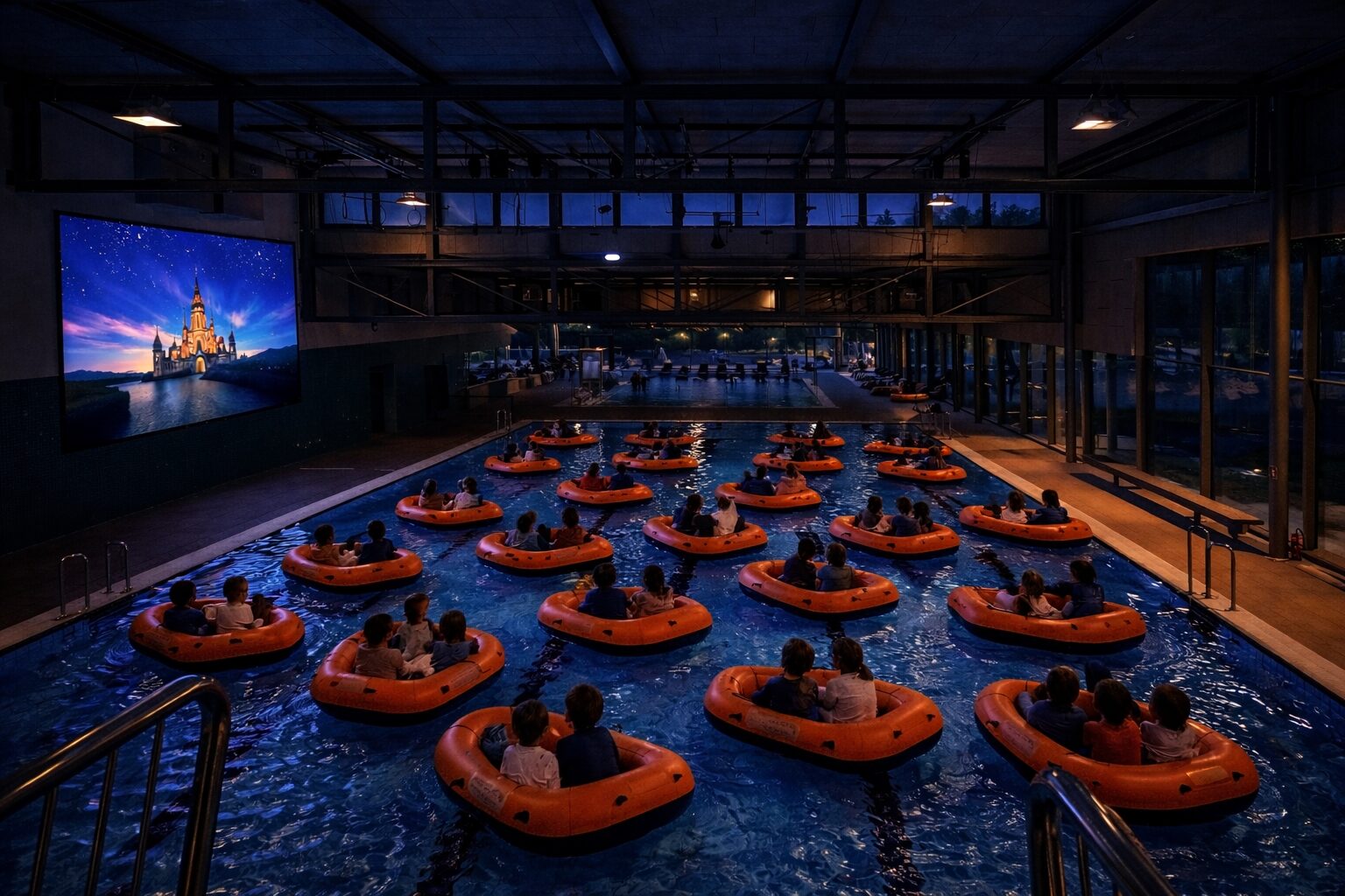 Symbolbild Schwimmbadkino_ChatGPT